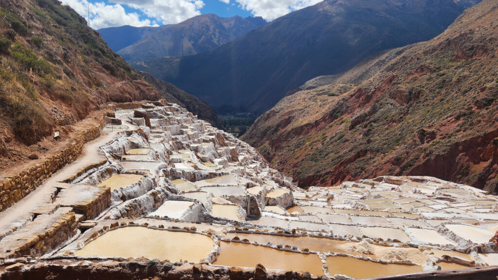 Maras salt flats