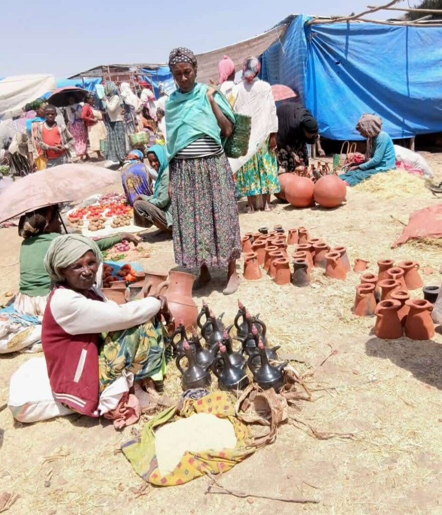 Oromo market, Ethiopia