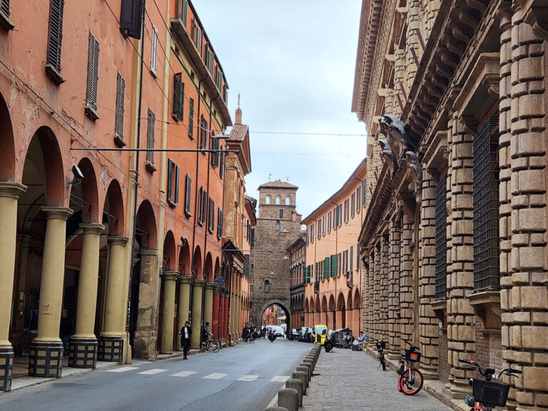 Bologna - city of porticoes and towers